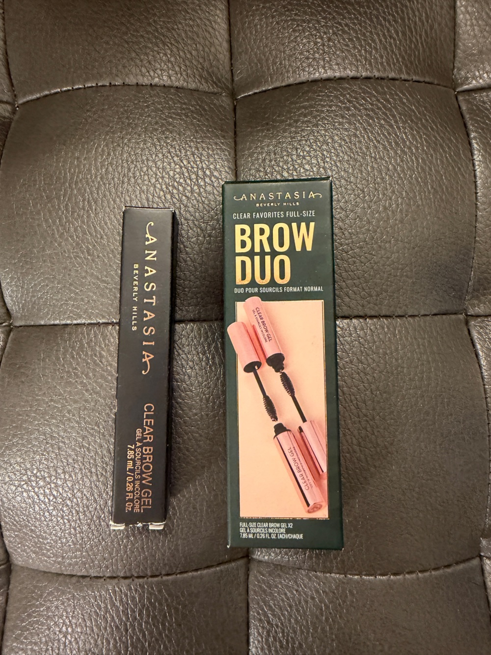 Anastasia Beverly Hills Clear Brow Gel (3)- 1 full size and 1 duo (2 full size)